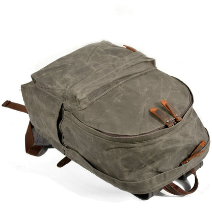 2 Layers Canvas Backpack