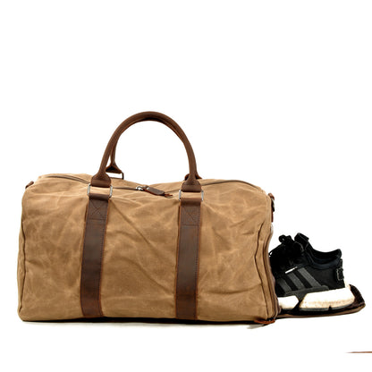 Travel Duffel Bag with Shoe Compartment