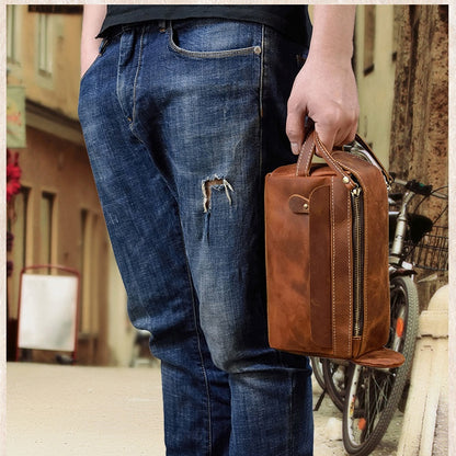 Genuine Leather Dopp kit