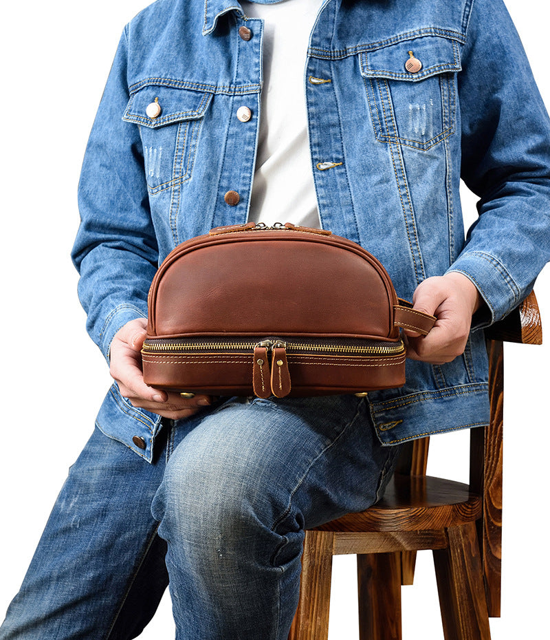 Genuine Leather Dopp kit