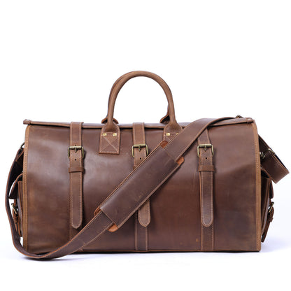 Classical Leather Duffle Bag