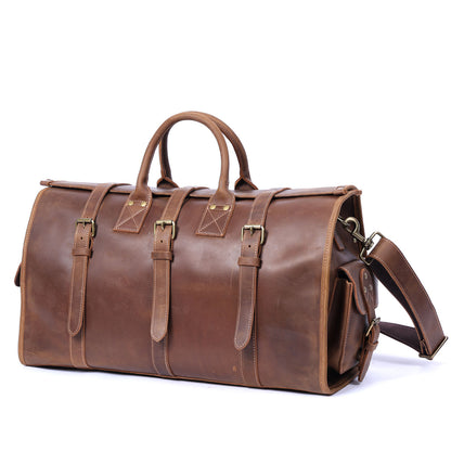 Classical Leather Duffle Bag