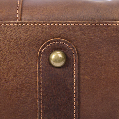 Classical Leather Duffle Bag