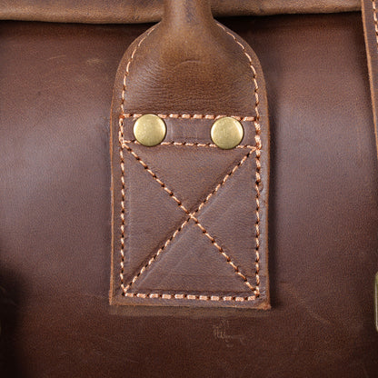 Classical Leather Duffle Bag