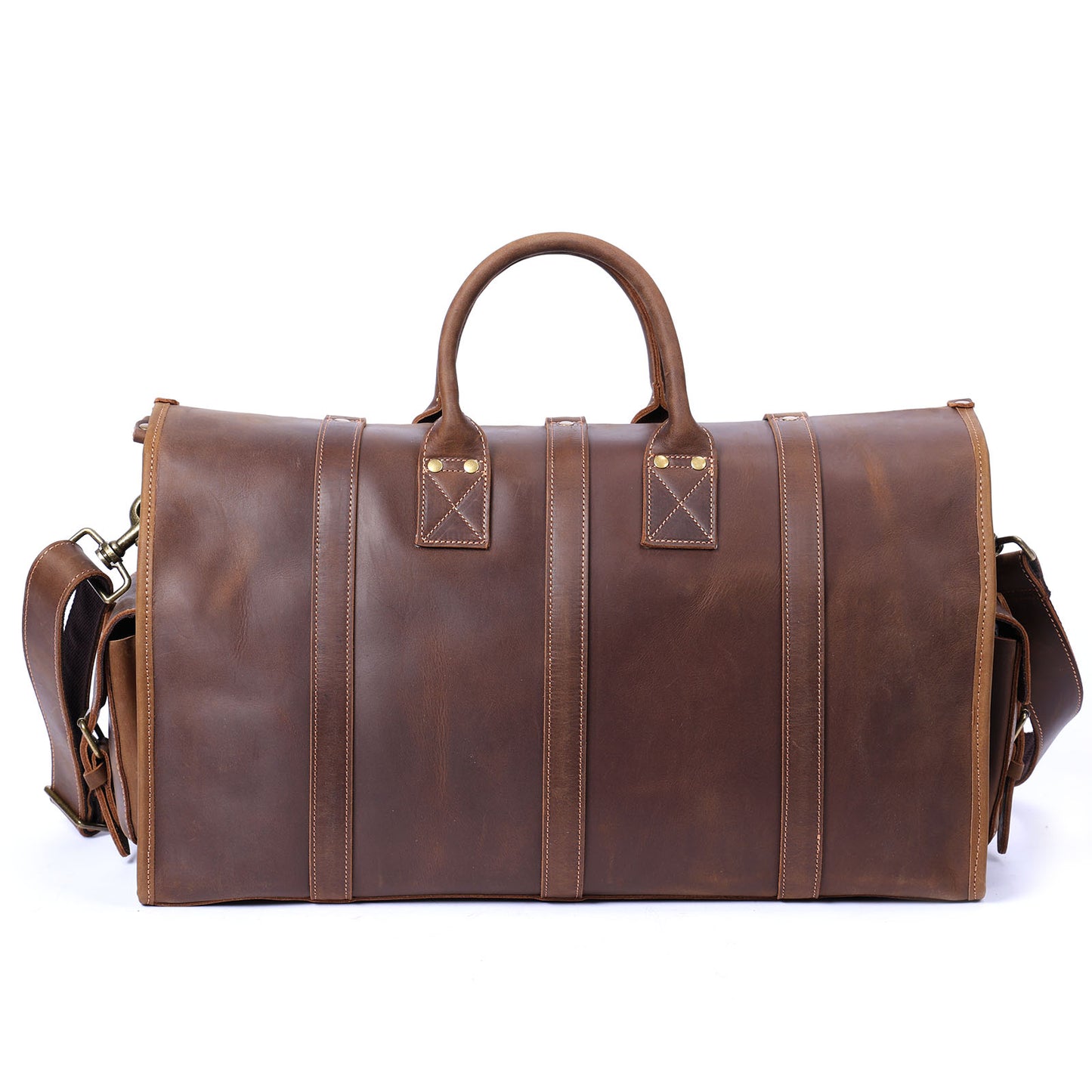 Classical Leather Duffle Bag