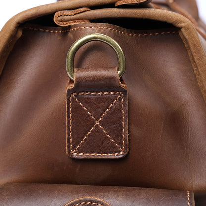 Classical Leather Duffle Bag