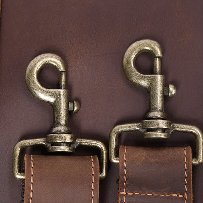 Classical Leather Duffle Bag