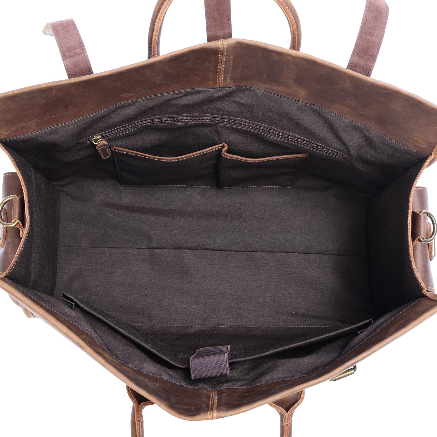 Classical Leather Duffle Bag