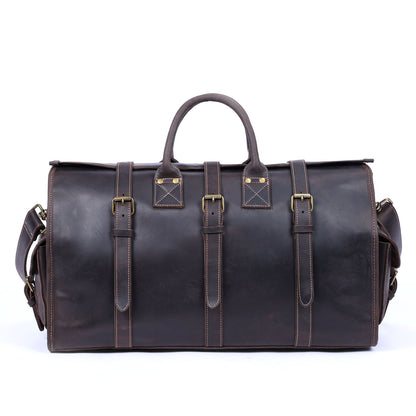 Classical Leather Duffle Bag
