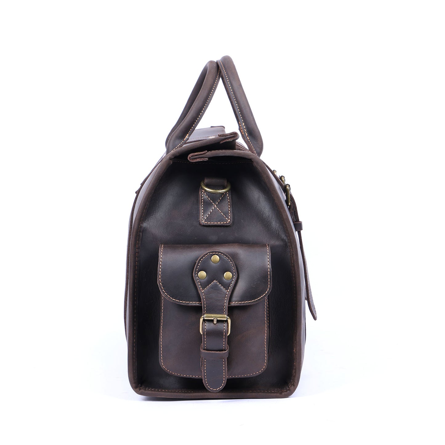 Classical Leather Duffle Bag