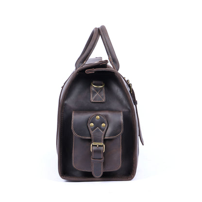 Classical Leather Duffle Bag