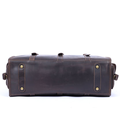 Classical Leather Duffle Bag