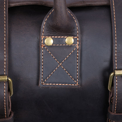 Classical Leather Duffle Bag