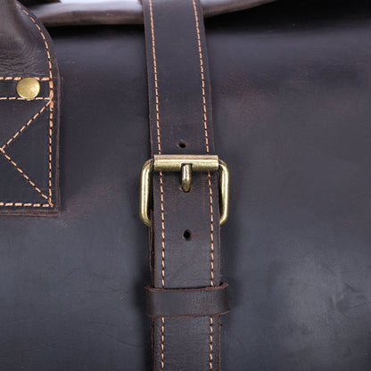 Classical Leather Duffle Bag
