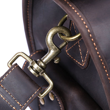 Classical Leather Duffle Bag