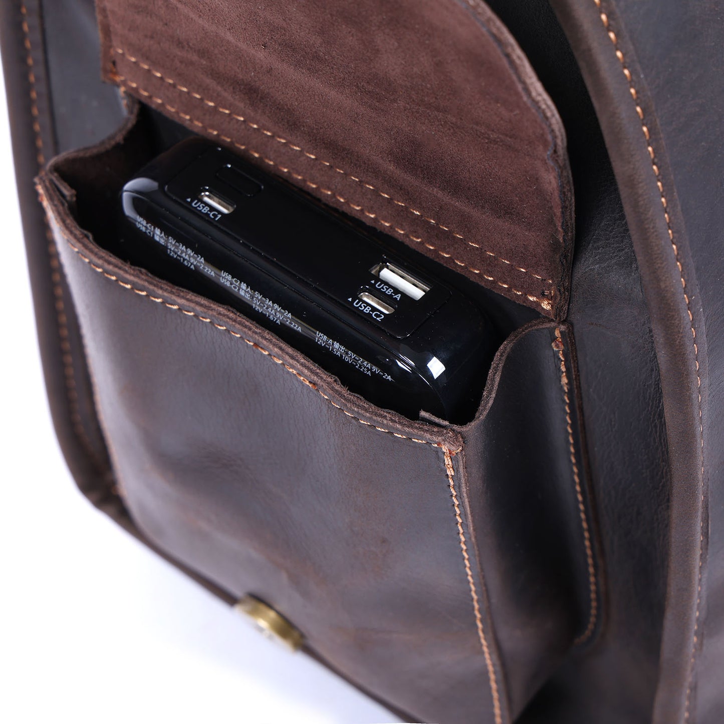Classical Leather Duffle Bag