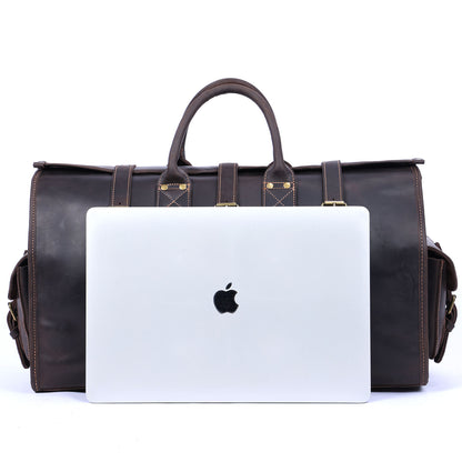 Classical Leather Duffle Bag