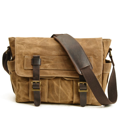 Men's Laptop Canvas Messenger Bag