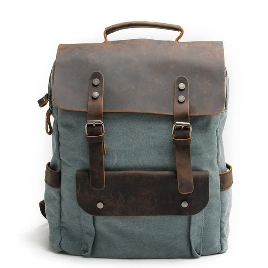 Canvas Leather Daypack