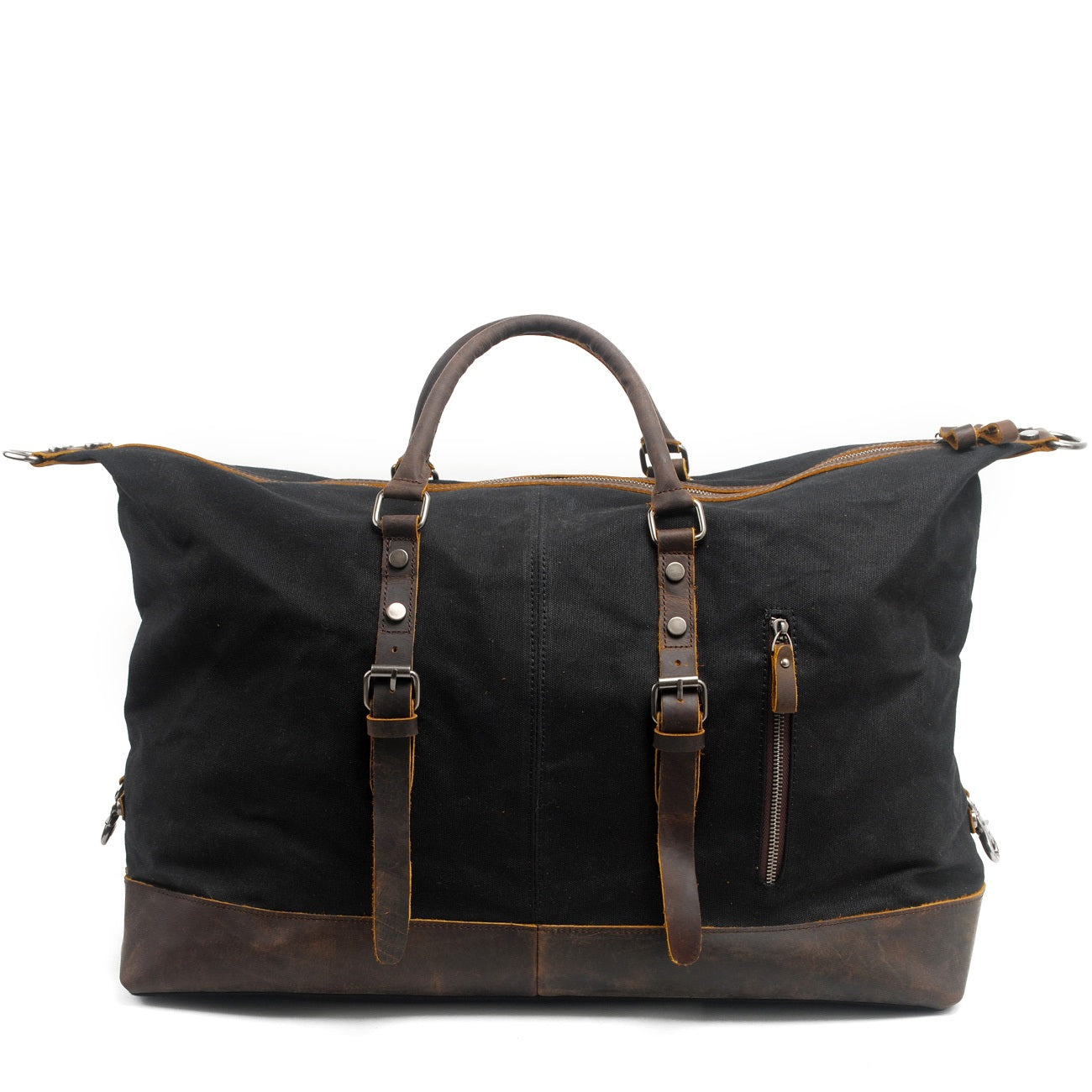 Durable Waxed Canvas Duffle Bag for Men