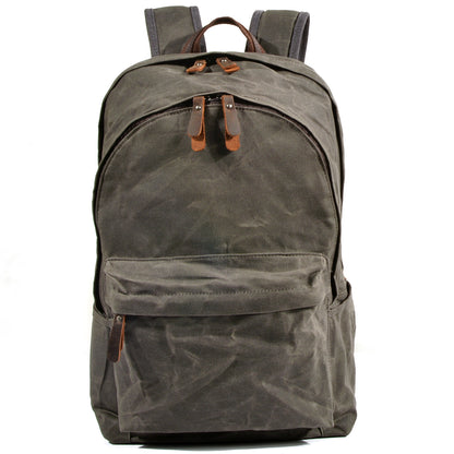 2 Layers Canvas Backpack