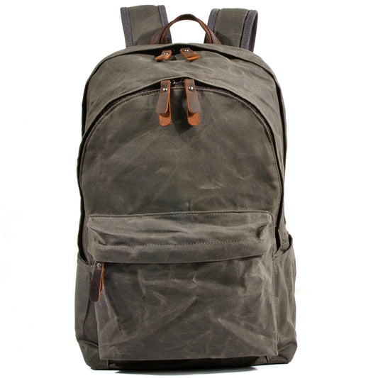 2 Layers Canvas Backpack