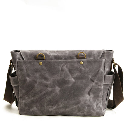 Men's Laptop Canvas Messenger Bag