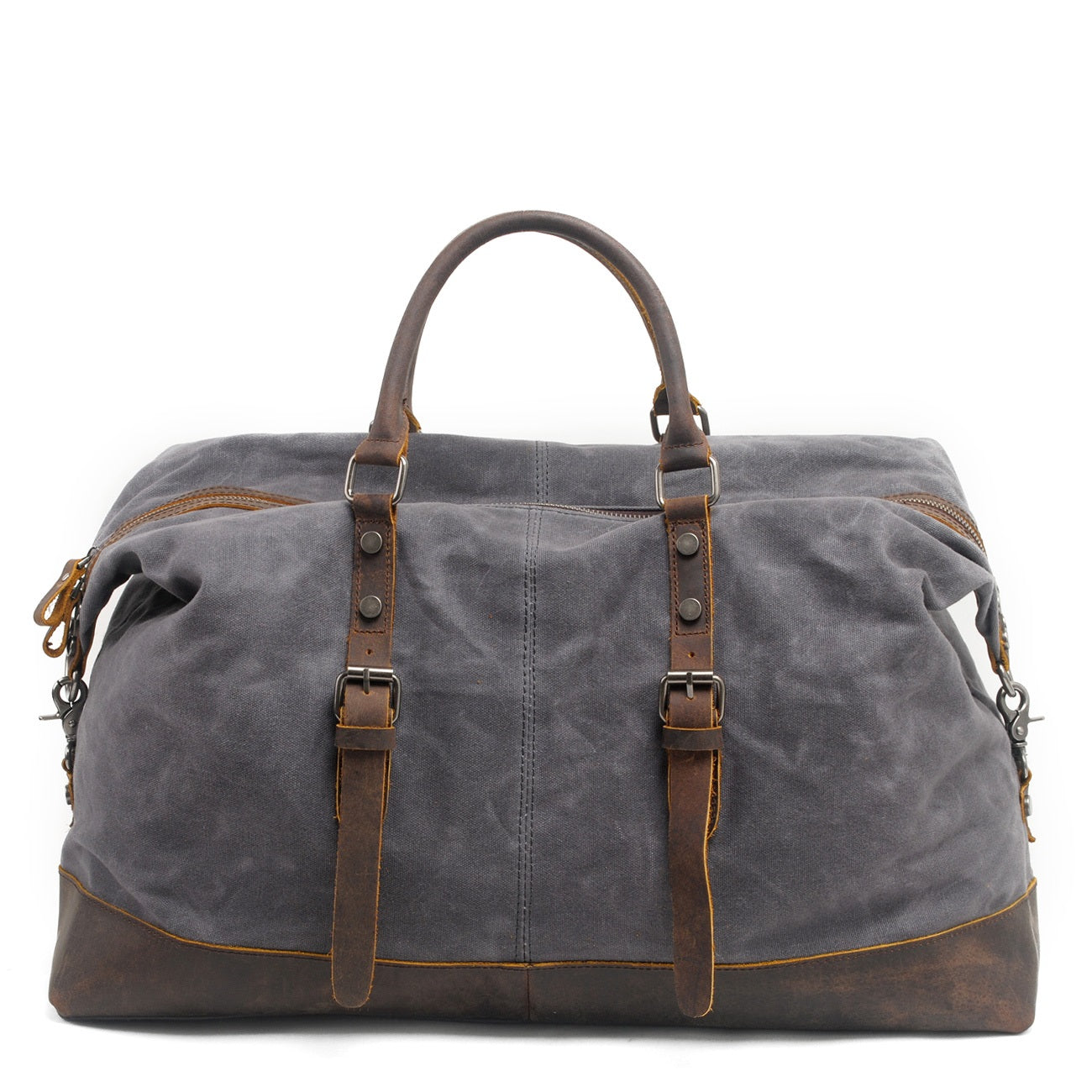 Durable Waxed Canvas Duffle Bag for Men