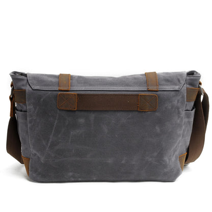 Waxed Canvas Crossbody Bag