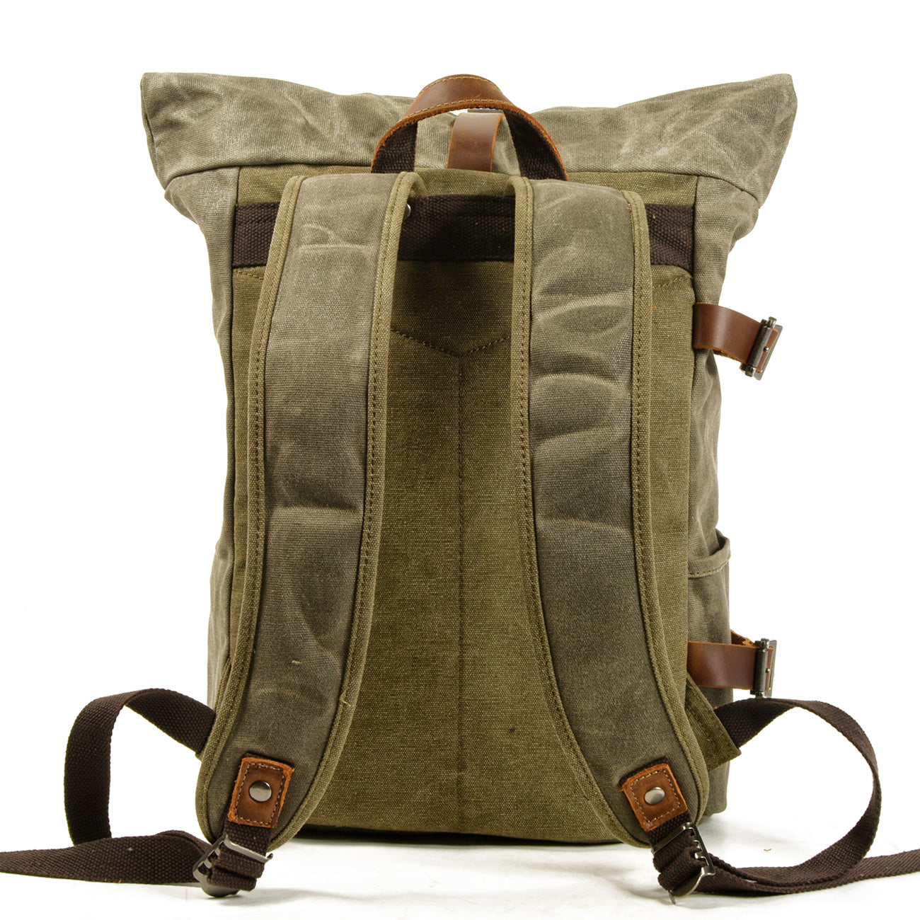 Waxed Backpack Versatile