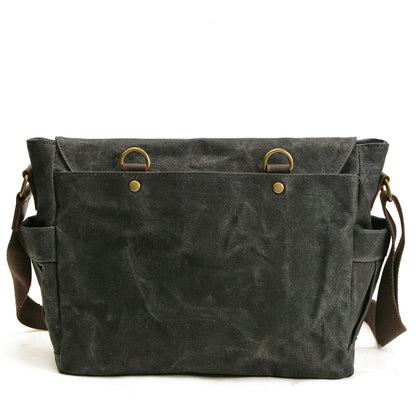 Men's Laptop Canvas Messenger Bag