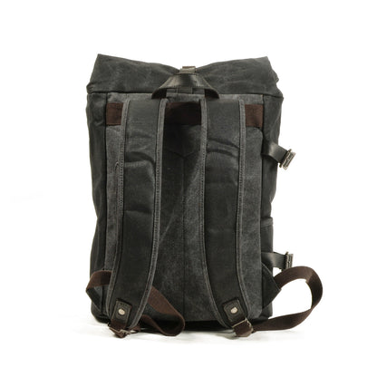 Waxed Backpack Versatile