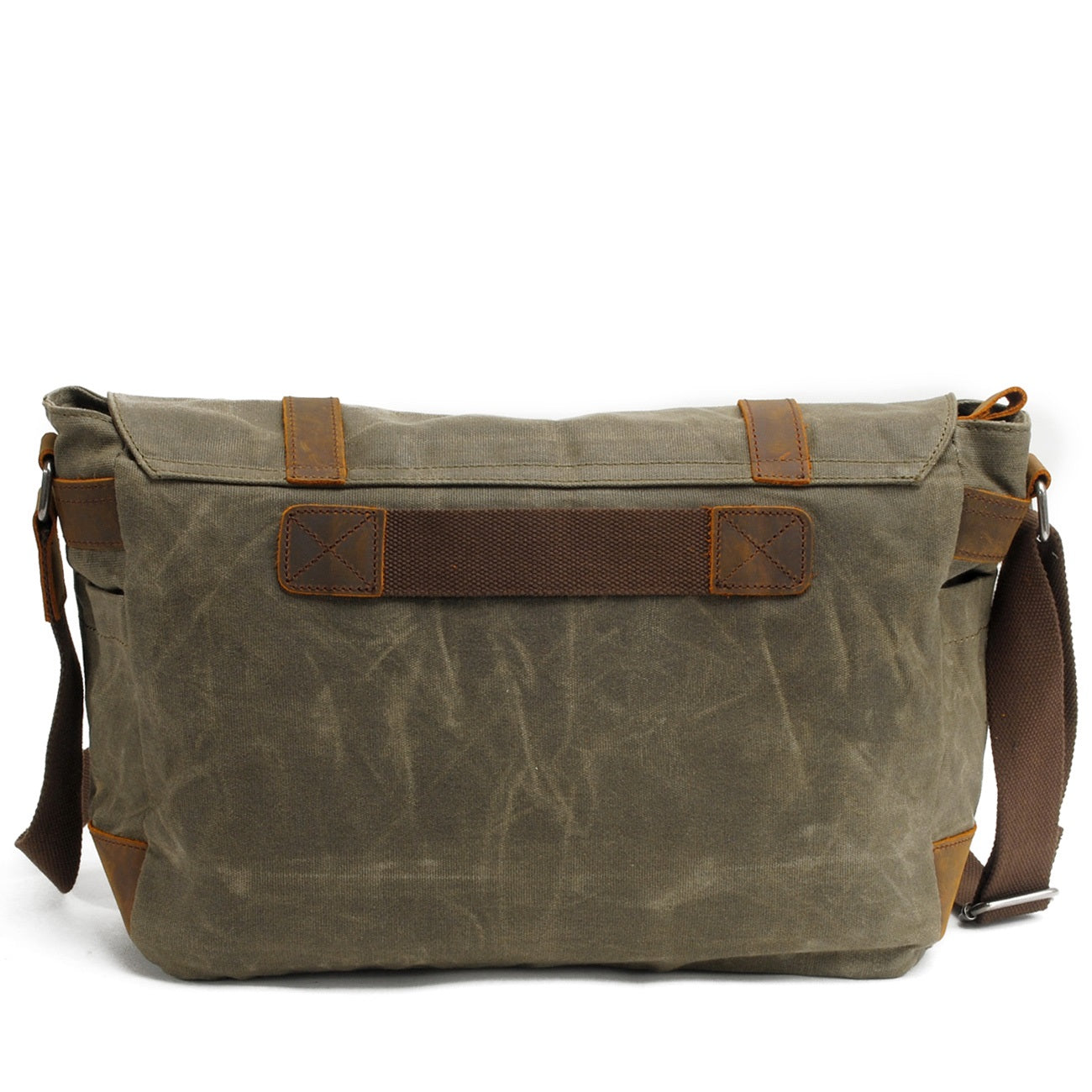Waxed Canvas Crossbody Bag