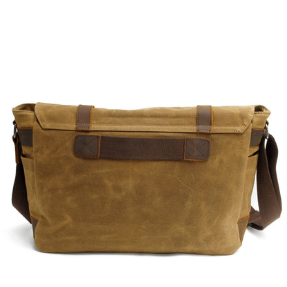 Waxed Canvas Crossbody Bag