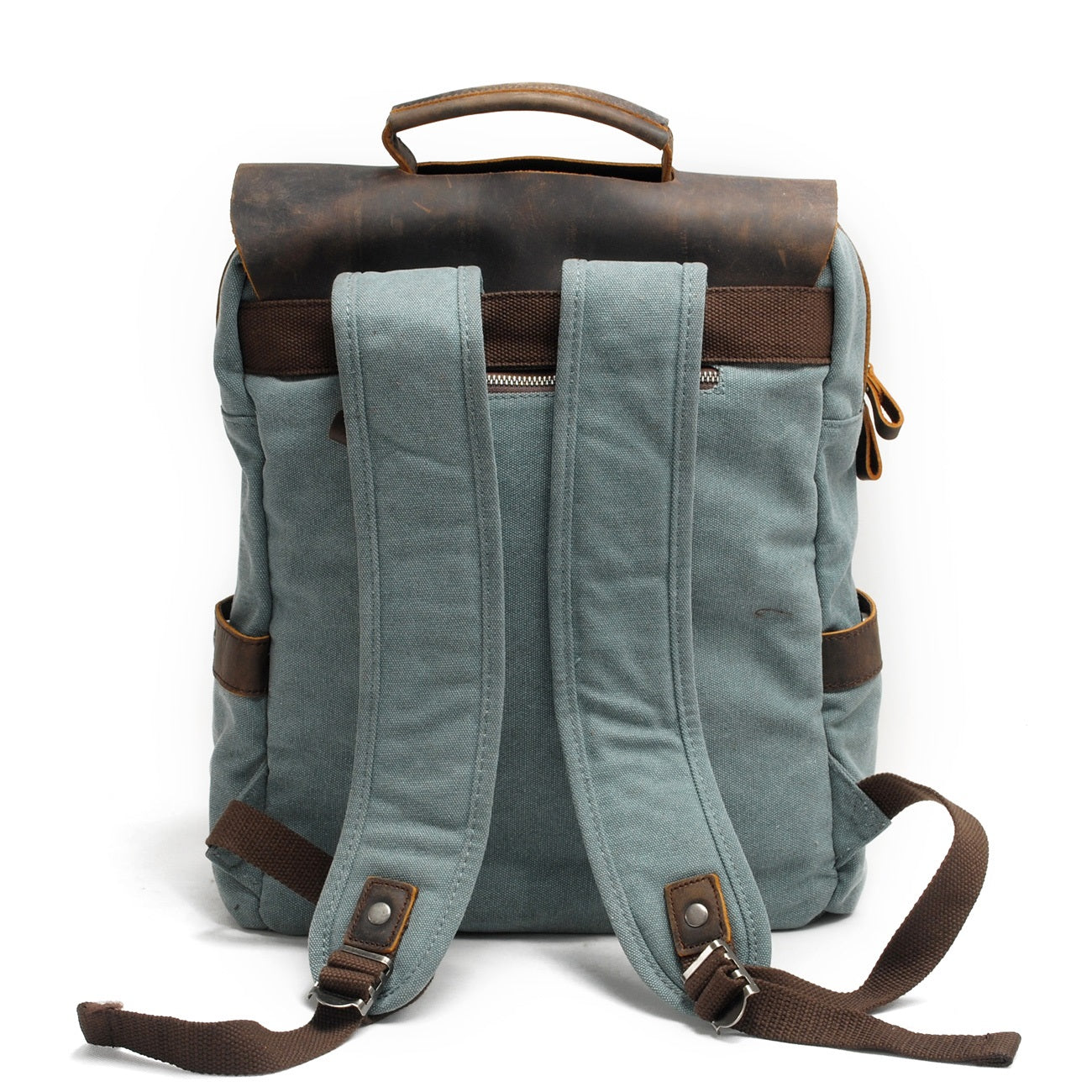 Canvas Leather Daypack