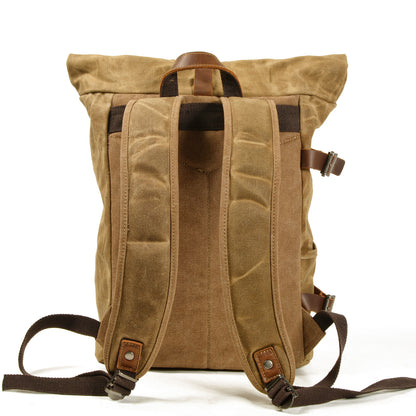 Waxed Backpack Versatile