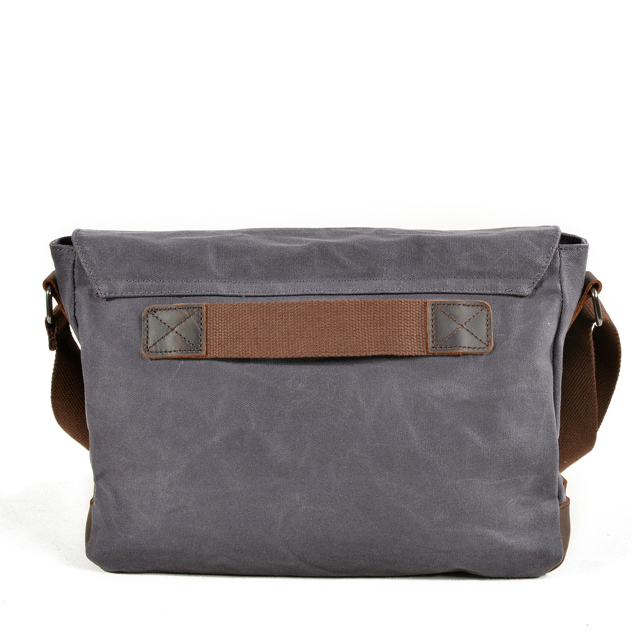 Waxed Messenger Bag for Men