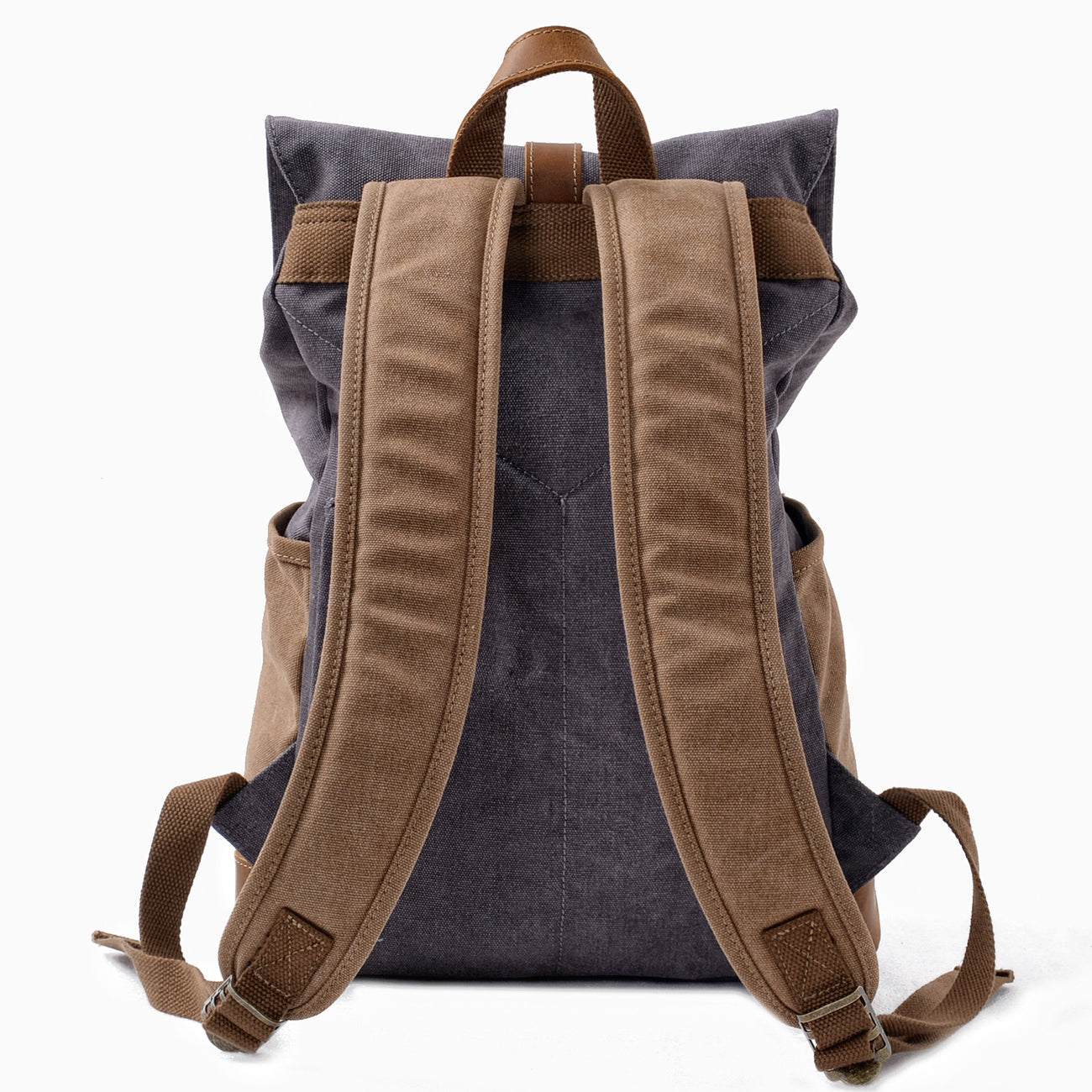 Mixed Color Canvas Daypack
