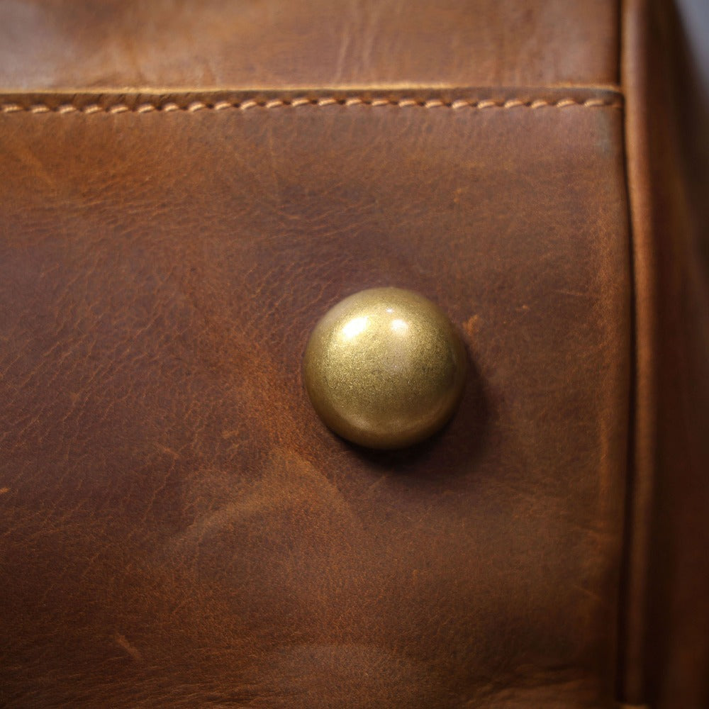 Big Size Leather Duffle Bag