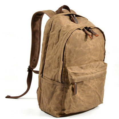 2 Layers Canvas Backpack