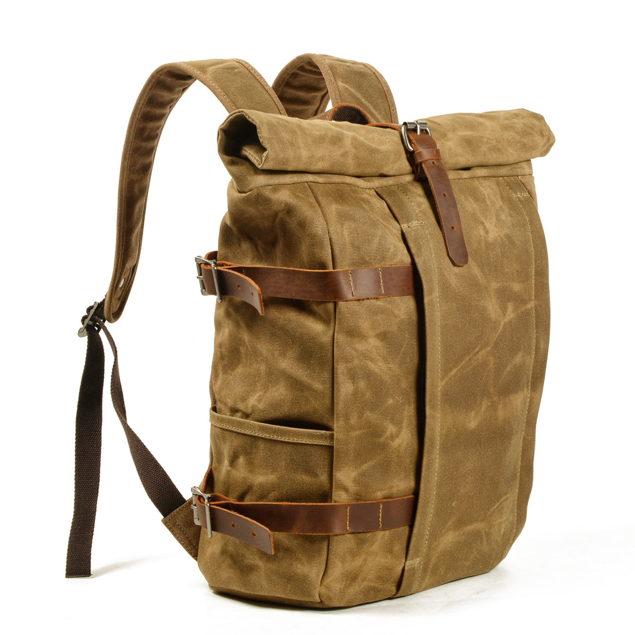 Waxed Backpack Versatile