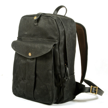 Waxed Canvas Daypack