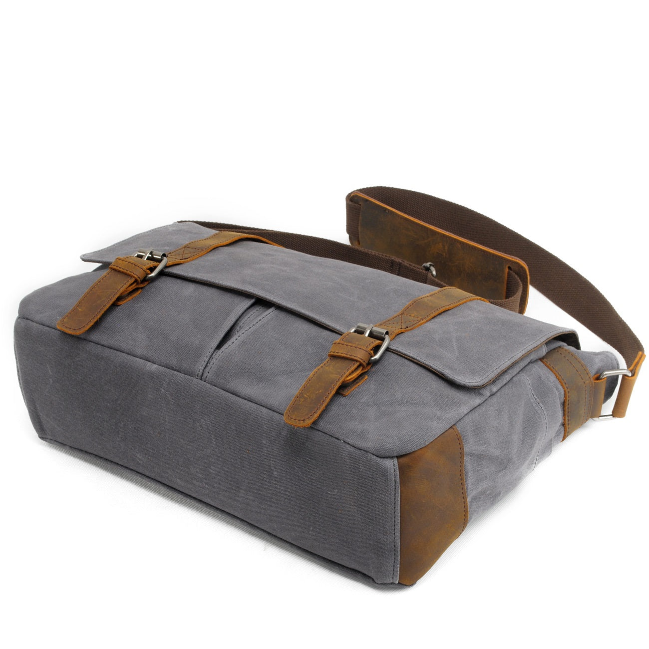 Waxed Canvas Crossbody Bag