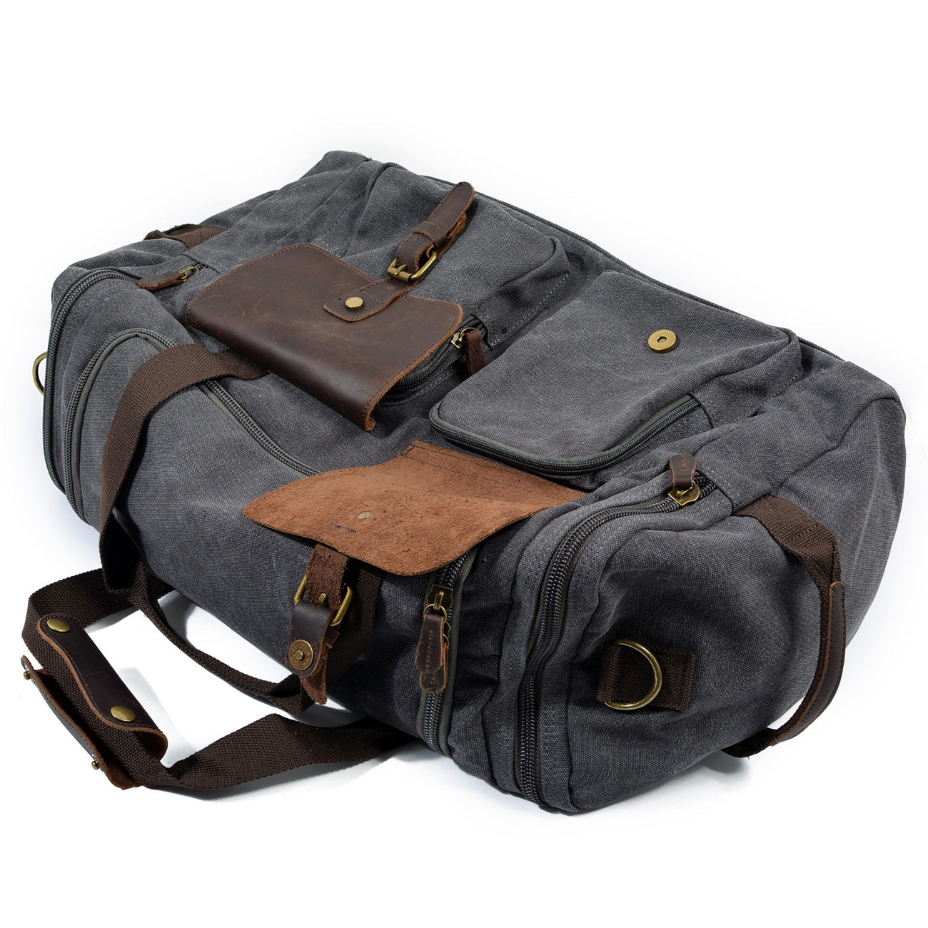 Wash Canvas Duffle Bag Large Capacity