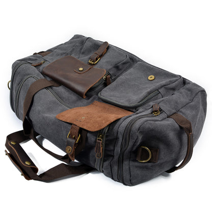 Wash Canvas Duffle Bag Large Capacity