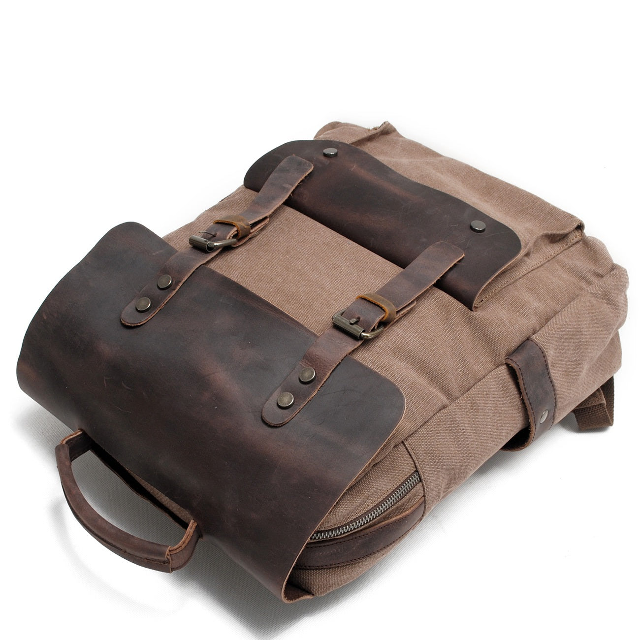 Canvas Leather Daypack
