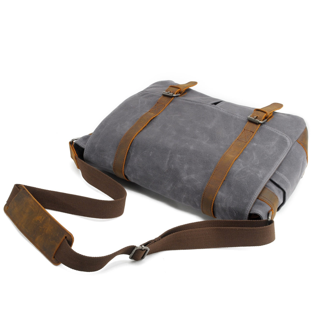 Waxed Canvas Crossbody Bag