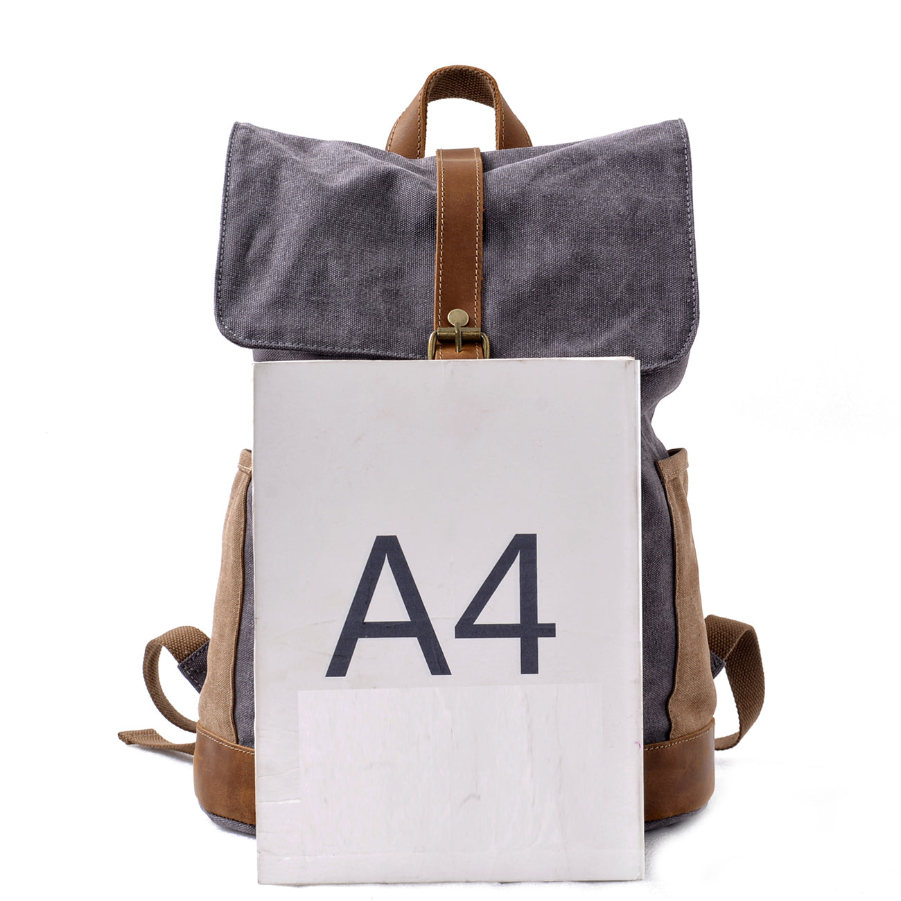 Mixed Color Canvas Daypack