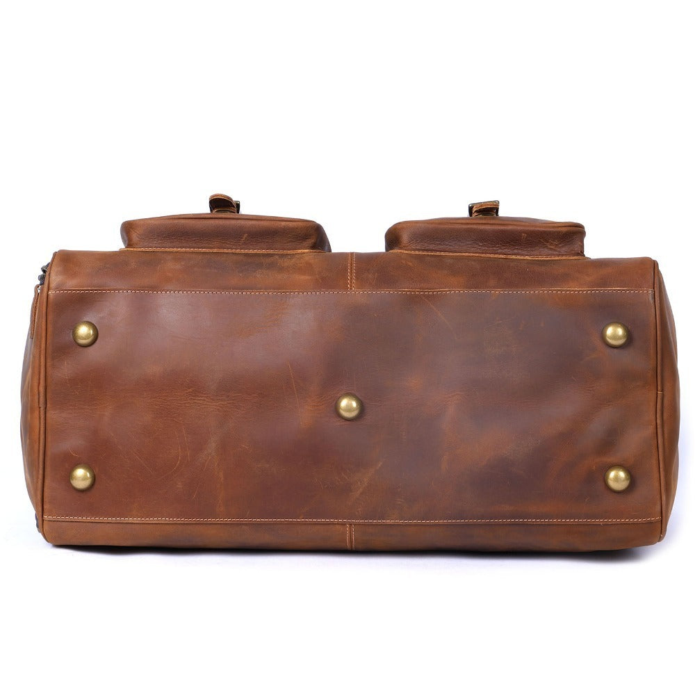 Big Size Leather Duffle Bag