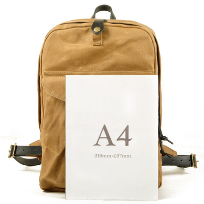 Waxed Canvas Daypack